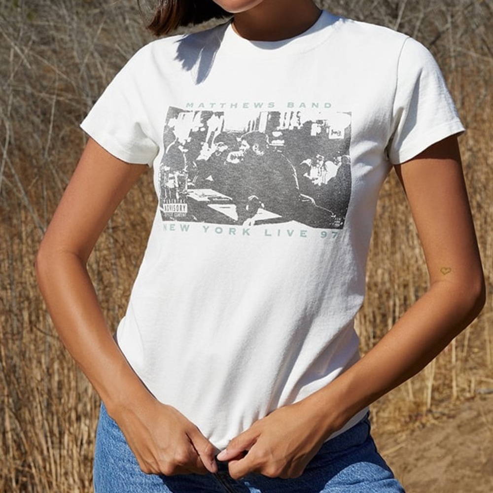 Brandy Melville John Galt Matthew’s Band Baby Tee